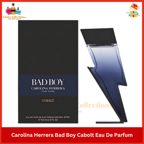 % CH Bad Boy Cobalt Eau De Parfum for men Perfume 100ml