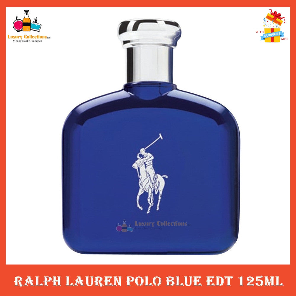 % Polo Blue Eau de Toilette 125ml Perfume for Men