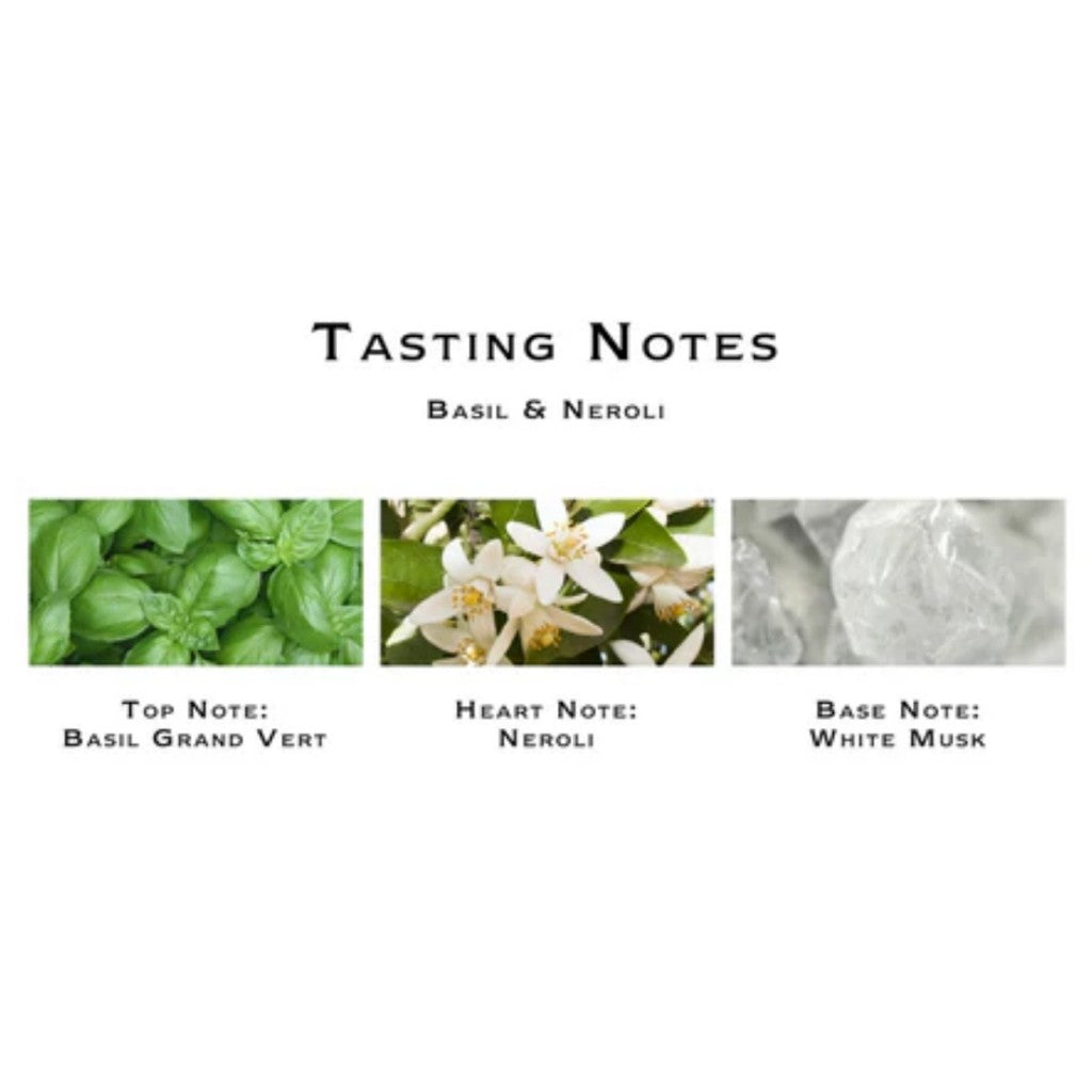 % JM Basil & Neroli Cologne 100ml for Unisex
