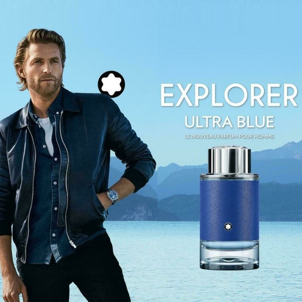 % MntBInc Explorer Ultra Blue Men EDP 100ml