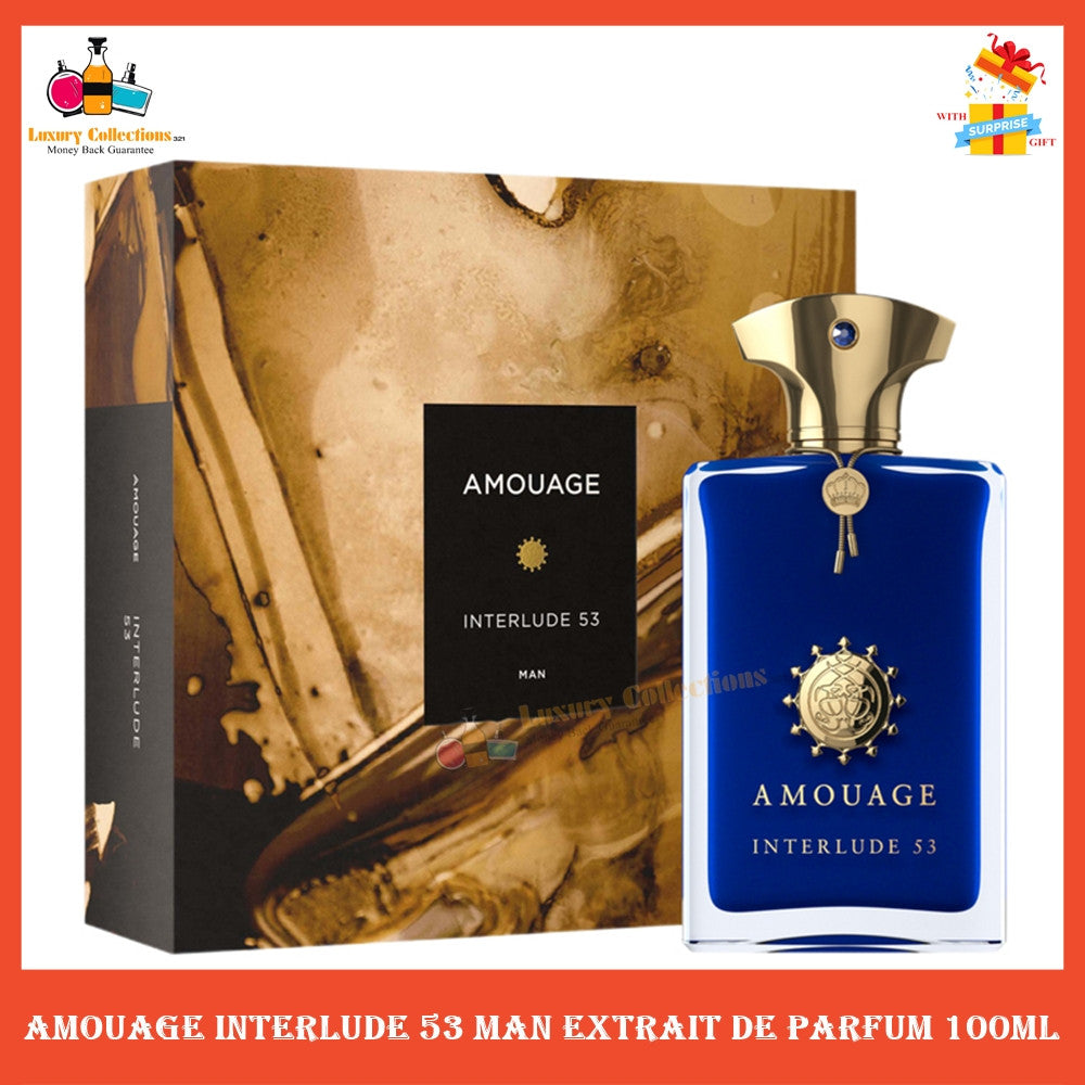 % Amouage Interlude 53 Man Extrait de Parfum 100ml for Men