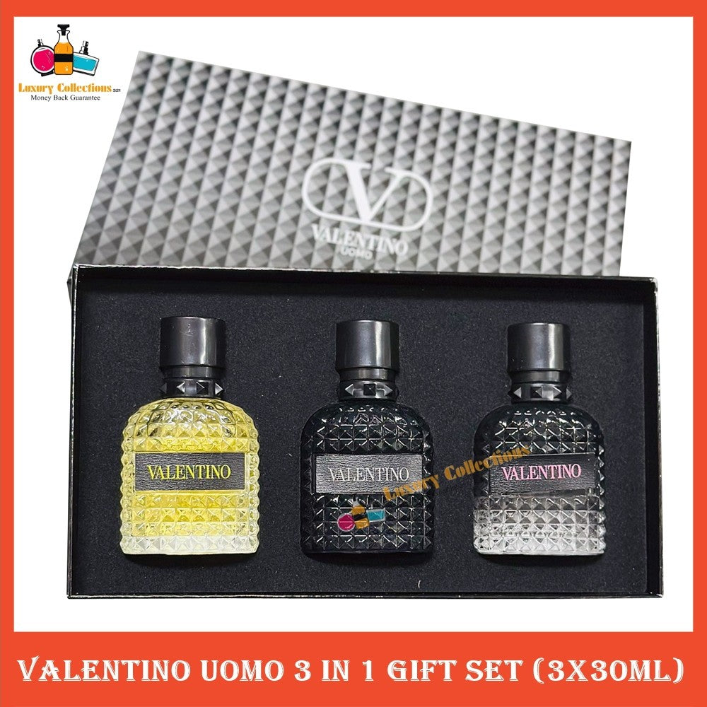 % 3in1 VaeIntino Uomo Perfume Set 3x30ml for Him