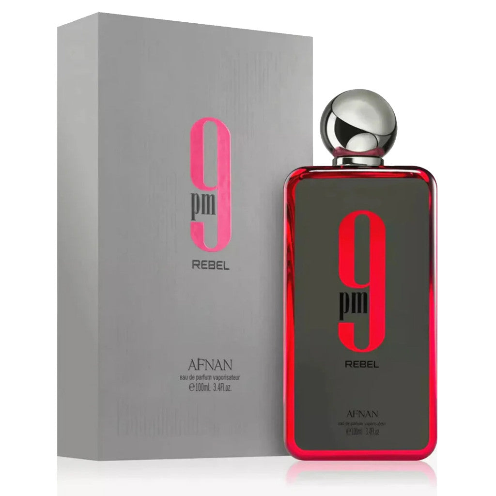 % 9pm Rebel Afnan EDP Perfume Authentic 100ml for Women & Men