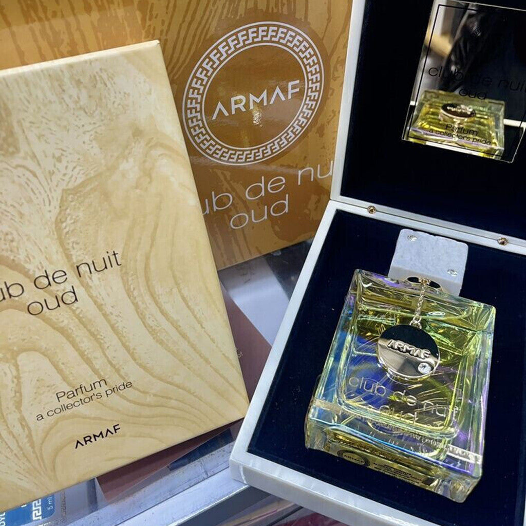 % Armaf Club de Nuit Oud Parfum 105ml for Men & Women