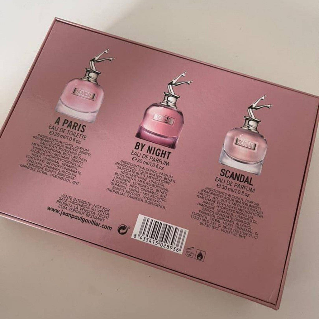 % 3in1 Scandal Perfume Gift Set 3x30ml