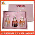 % 3in1 Scandal Perfume Gift Set 3x30ml