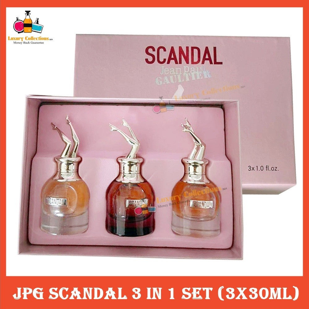 % 3in1 Scandal Perfume Gift Set 3x30ml
