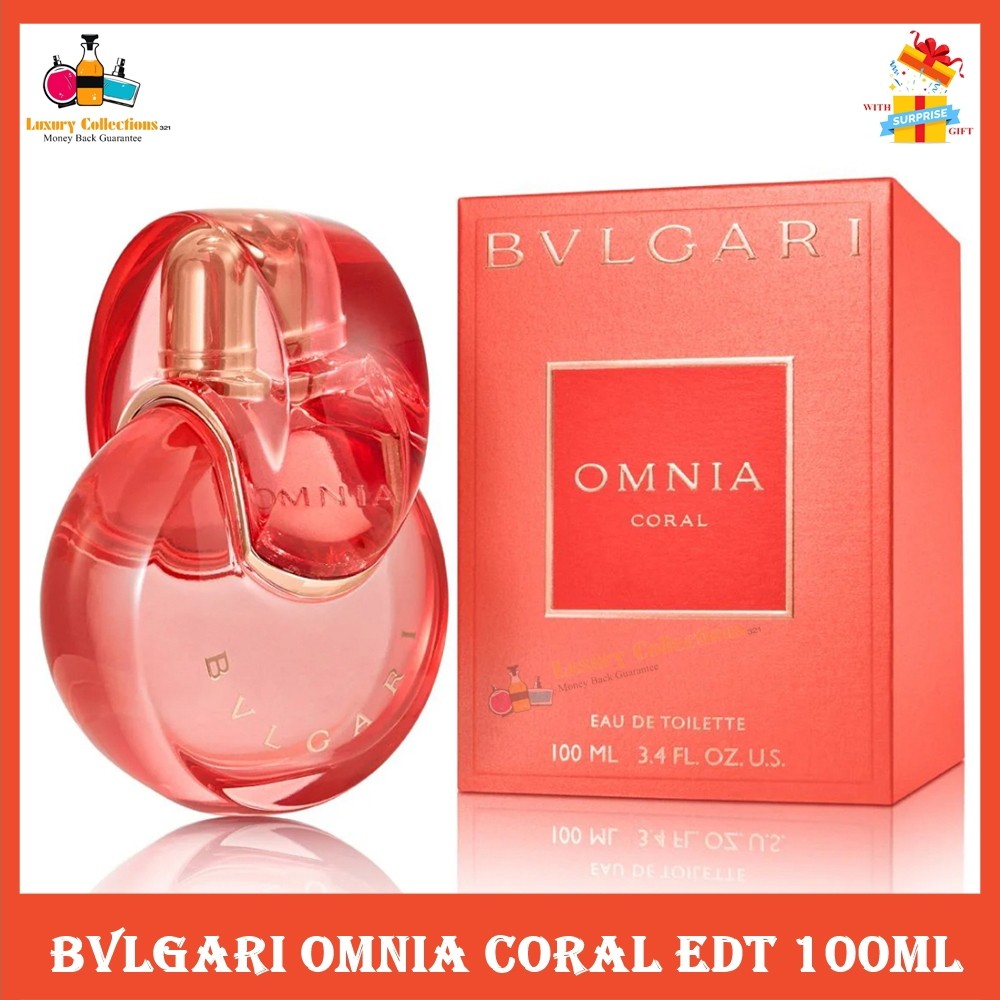 % BvI Omnia Coral EDT 100ml for Women
