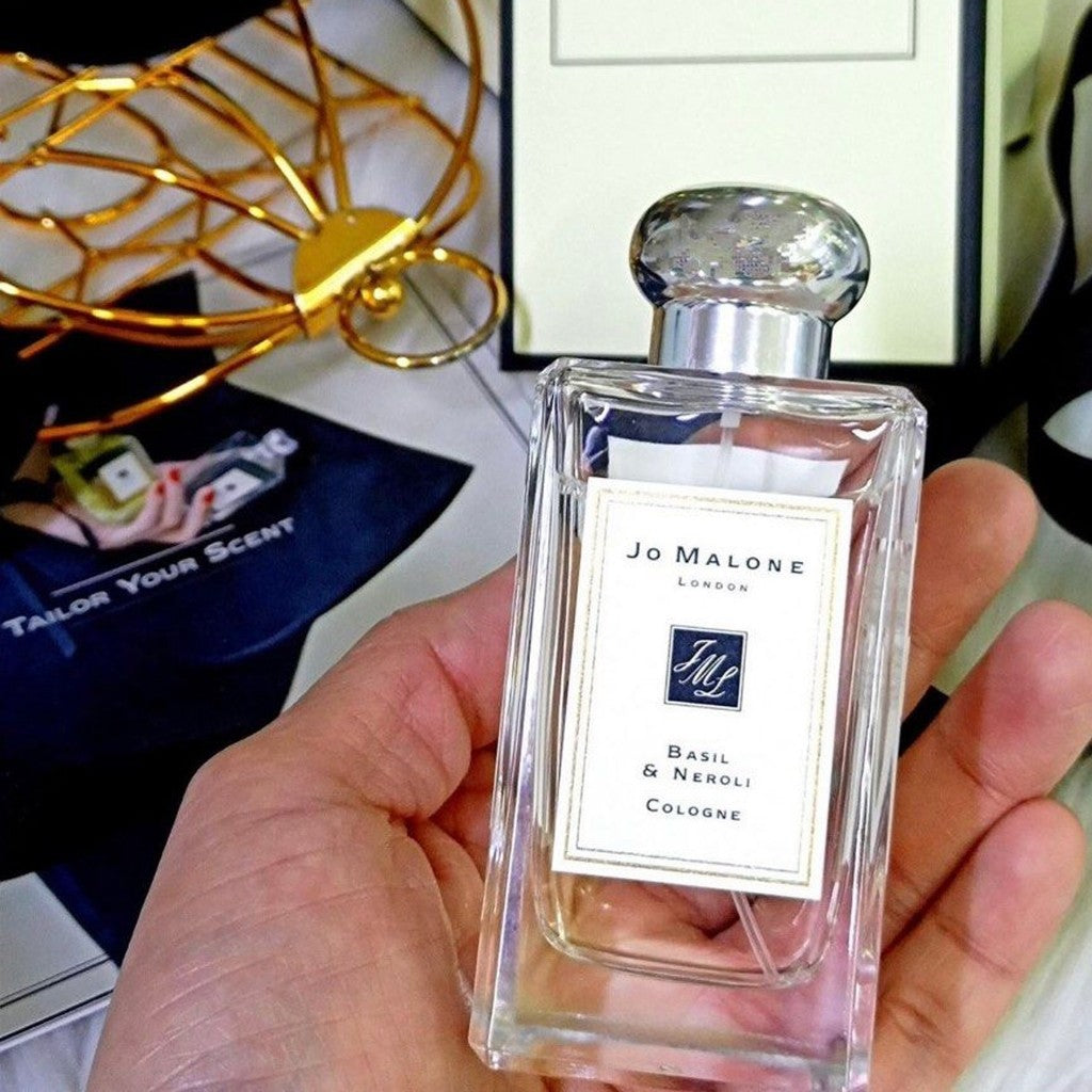 % JM Basil & Neroli Cologne 100ml for Unisex