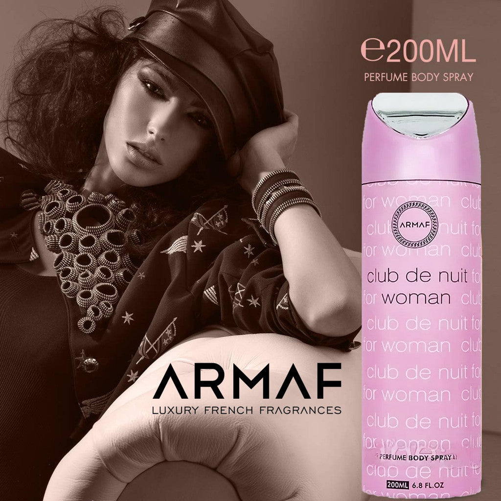 % Armaf Club De Nuit Woman / Intense Man / Urban Man Elixir Perfume Body Spray 200ml