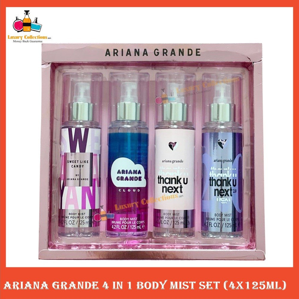% Ariana Grande 4in1 Body Mist Set 4x125ml