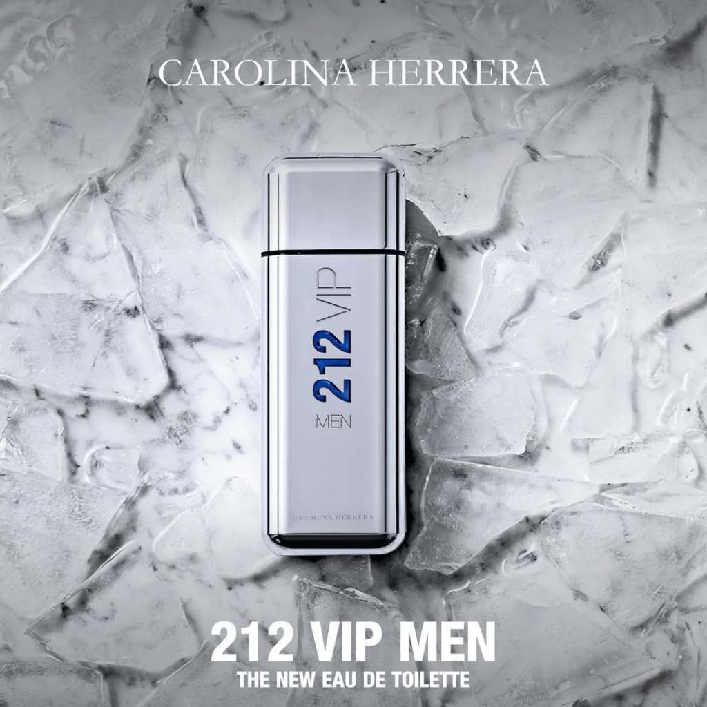 % CH 212 VIP Men Are You On The List? NYC EDT 100ml