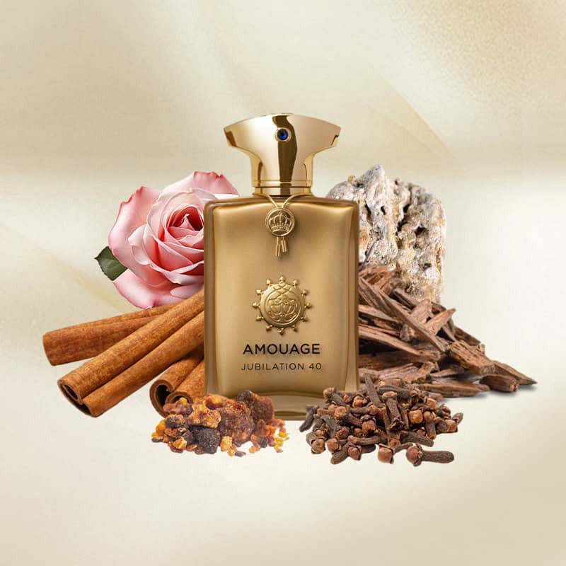 % Amouage Jubilation 40 Man Extrait de Parfum 100ml for Men