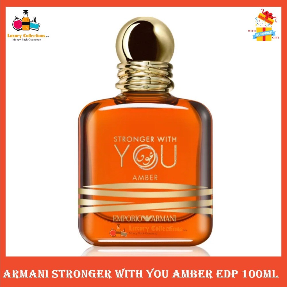% Armeni Strongre With You Amber EDP 100ml