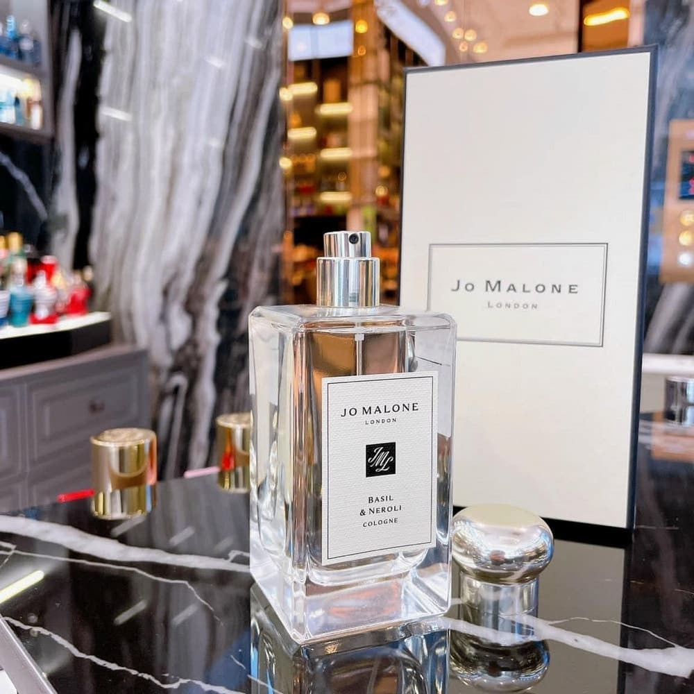 % JM Basil & Neroli Cologne 100ml for Unisex