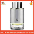 % M0ntBaInc Explorer Platinum EDP 100ml for Men