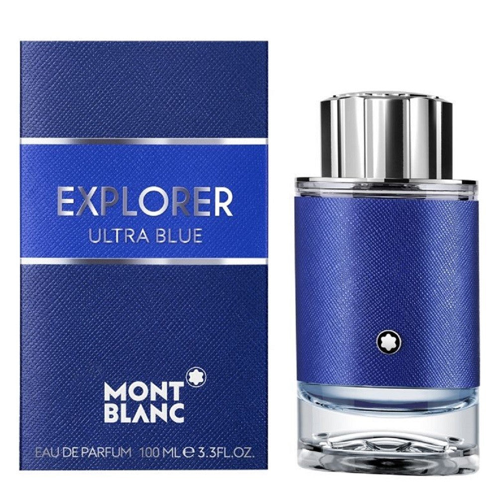 % MntBInc Explorer Men Platinum / Ultra Blue EDP 100ml