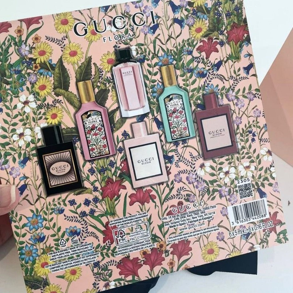 % 6in1 G Flora (Pink) Gift Set 6x5ml With Paper bag