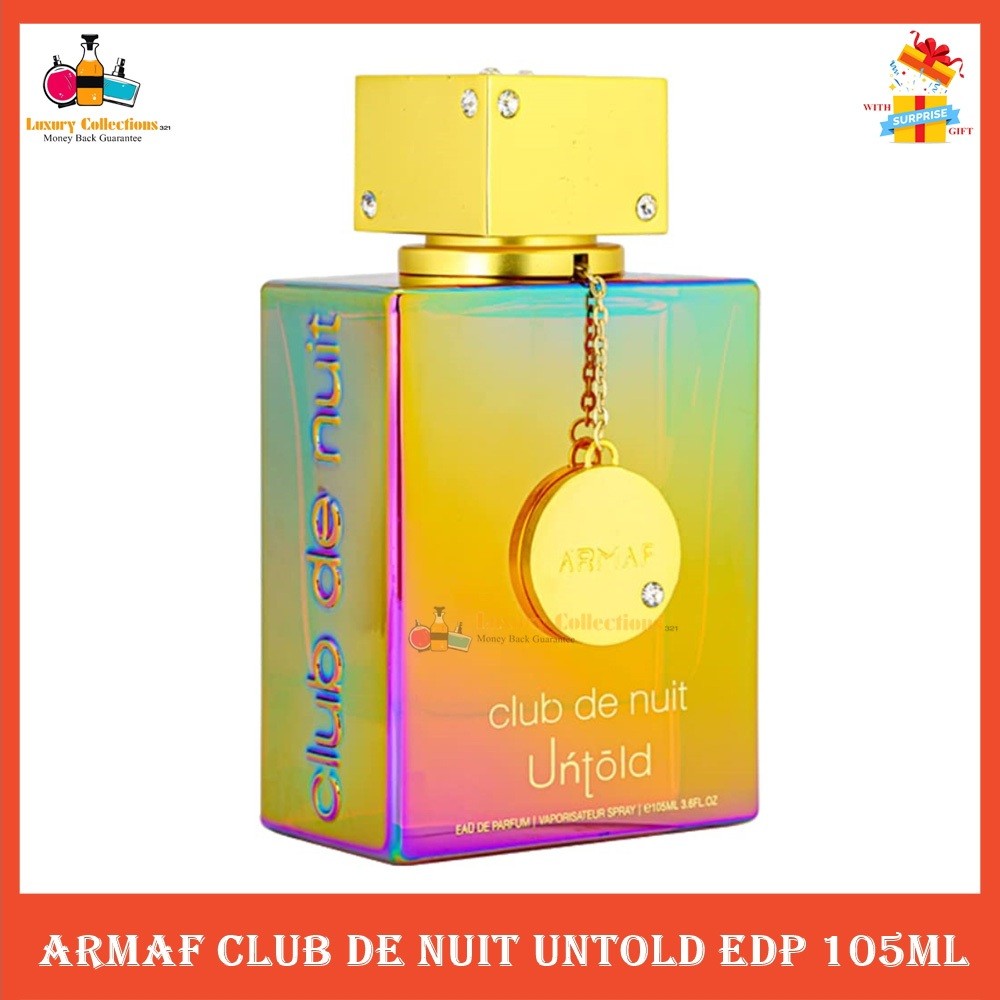 % Armaf Club de Nuit Untold EDP 105ml for Men & Women