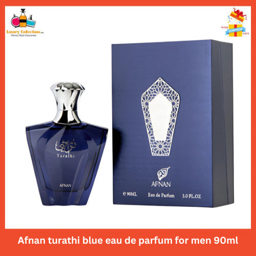 Afnan Turathi Blue 90ml Eau De Parfum for Men