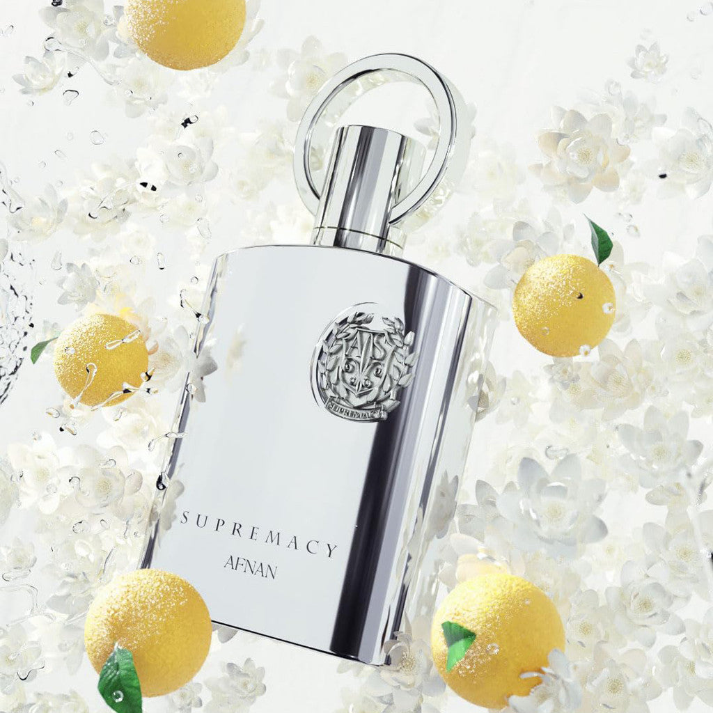 % Afnan Supremacy Silver Pour Homme EDP 100ml Perfume for Men