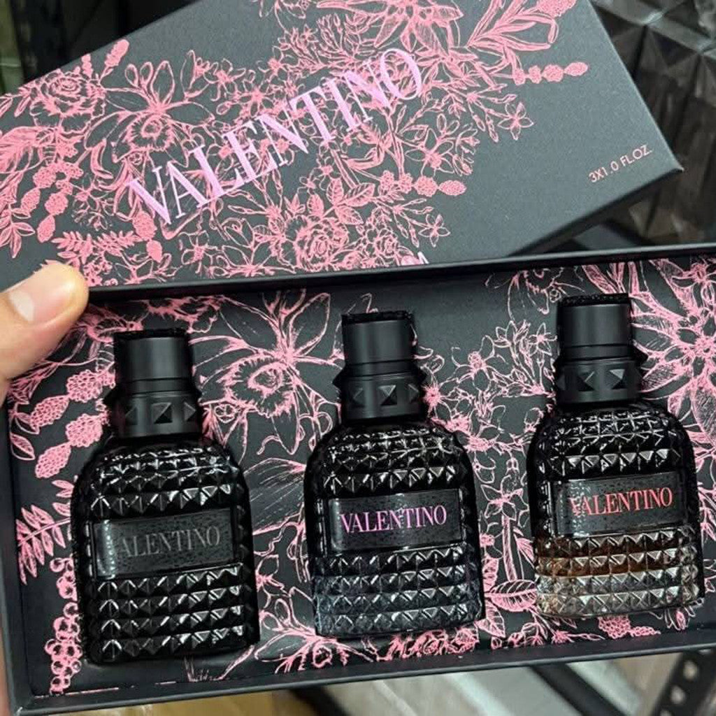 % 3in1 VeIantino Uomo Born In Roma Gift Set 3x30ml for Men