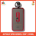 % Afnan 9pm Rebel Eau de Parfum 100ml for Men & Women