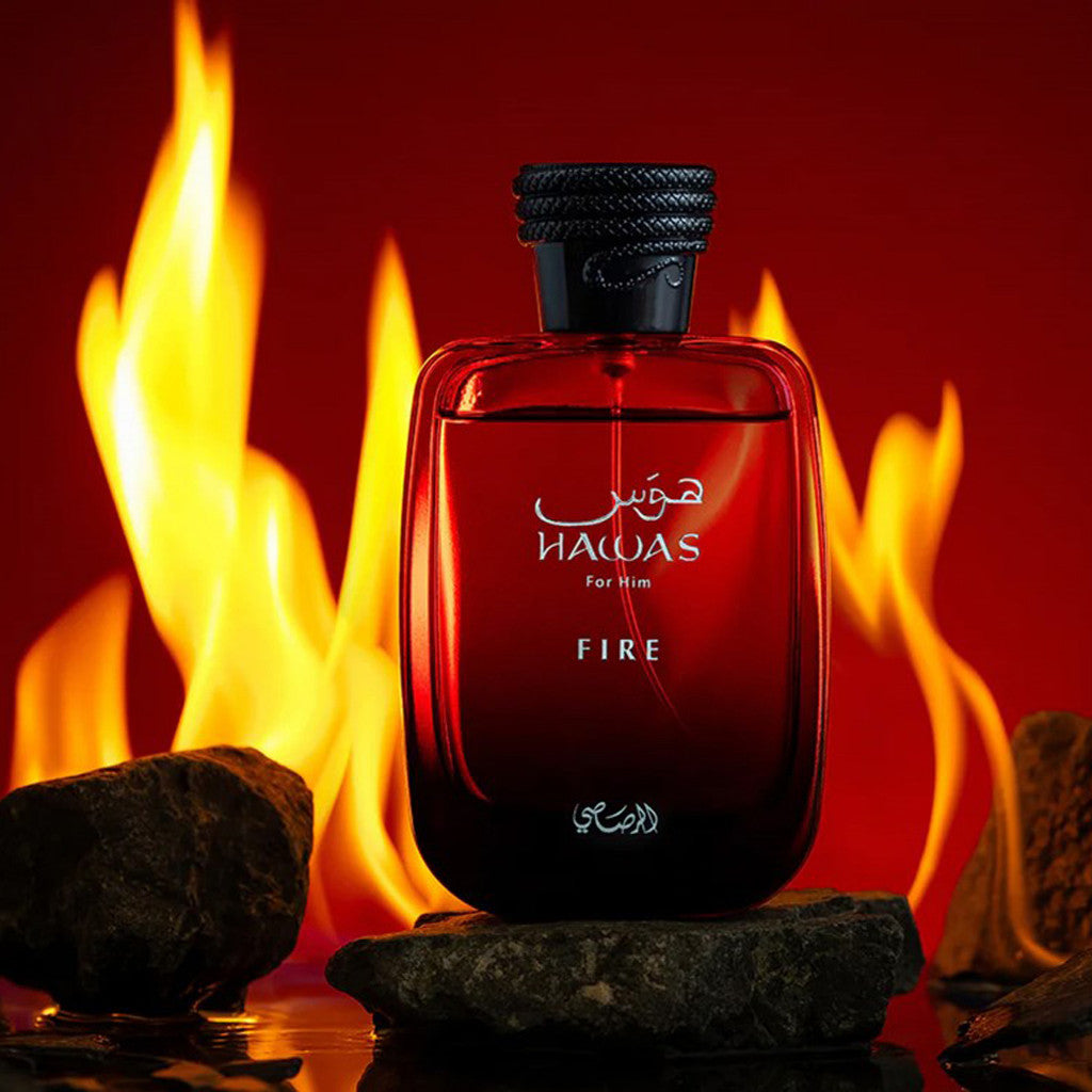 % Rasasi Hawas Fire for Him Eau de Parfum 100ml