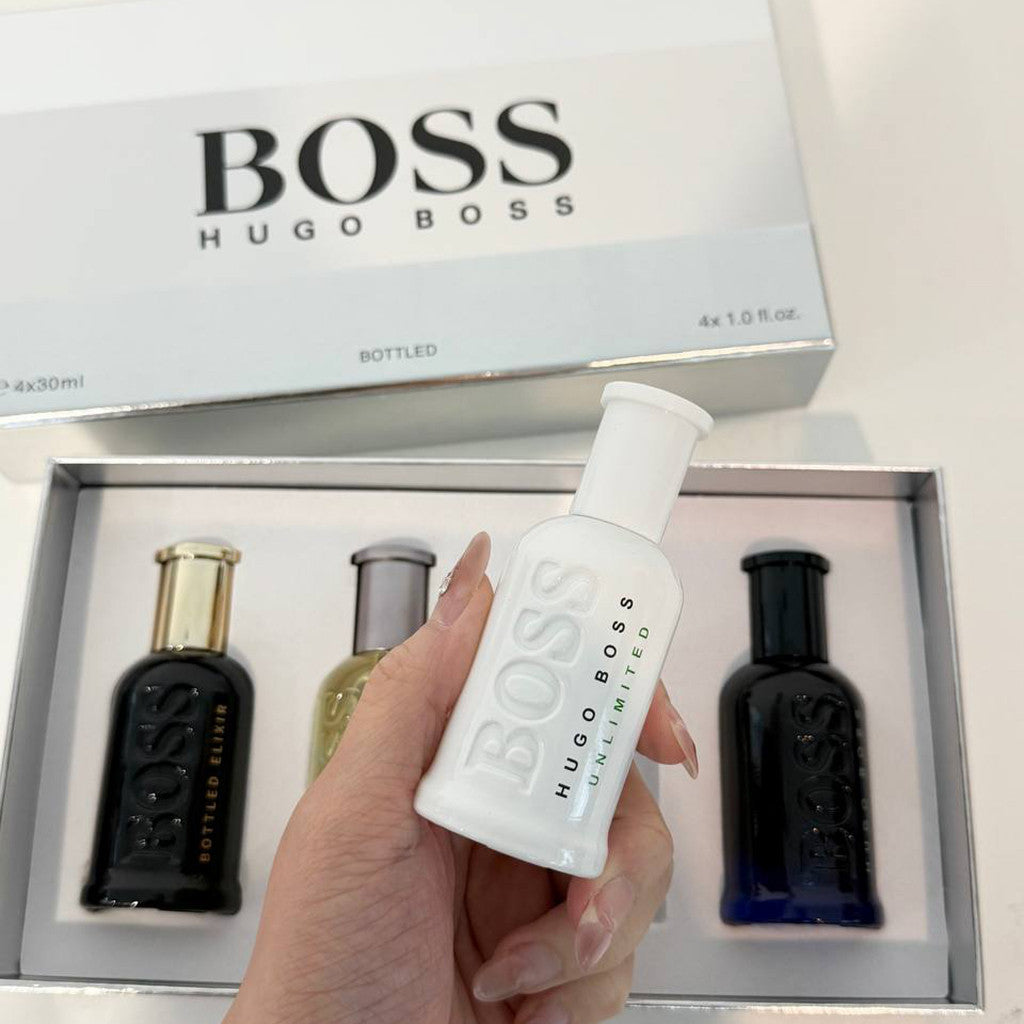 % 4in1 B$0S Bottled 4x30ml Perfume Gift Set