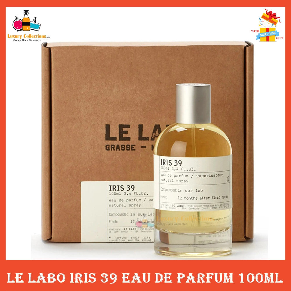 % La Lebo Iris 39 Eau de Parfum 100ml for Men & Women