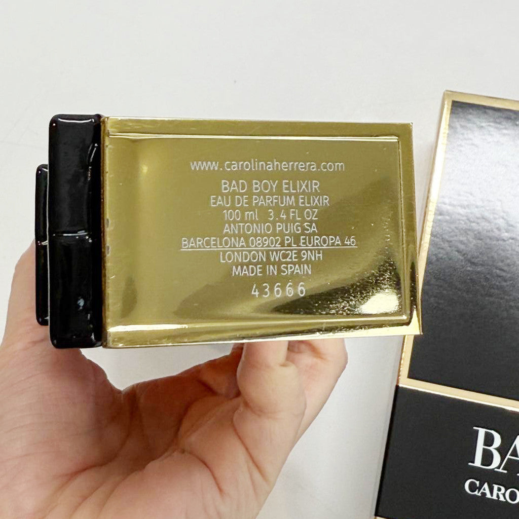 % CH Bad Boy Elixir Eau de Parfum 100ml for Men