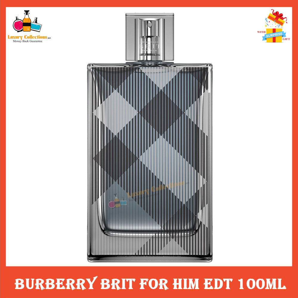 % Brobrey Brit for Him Eau de Toilette 100ml Perfume for Men