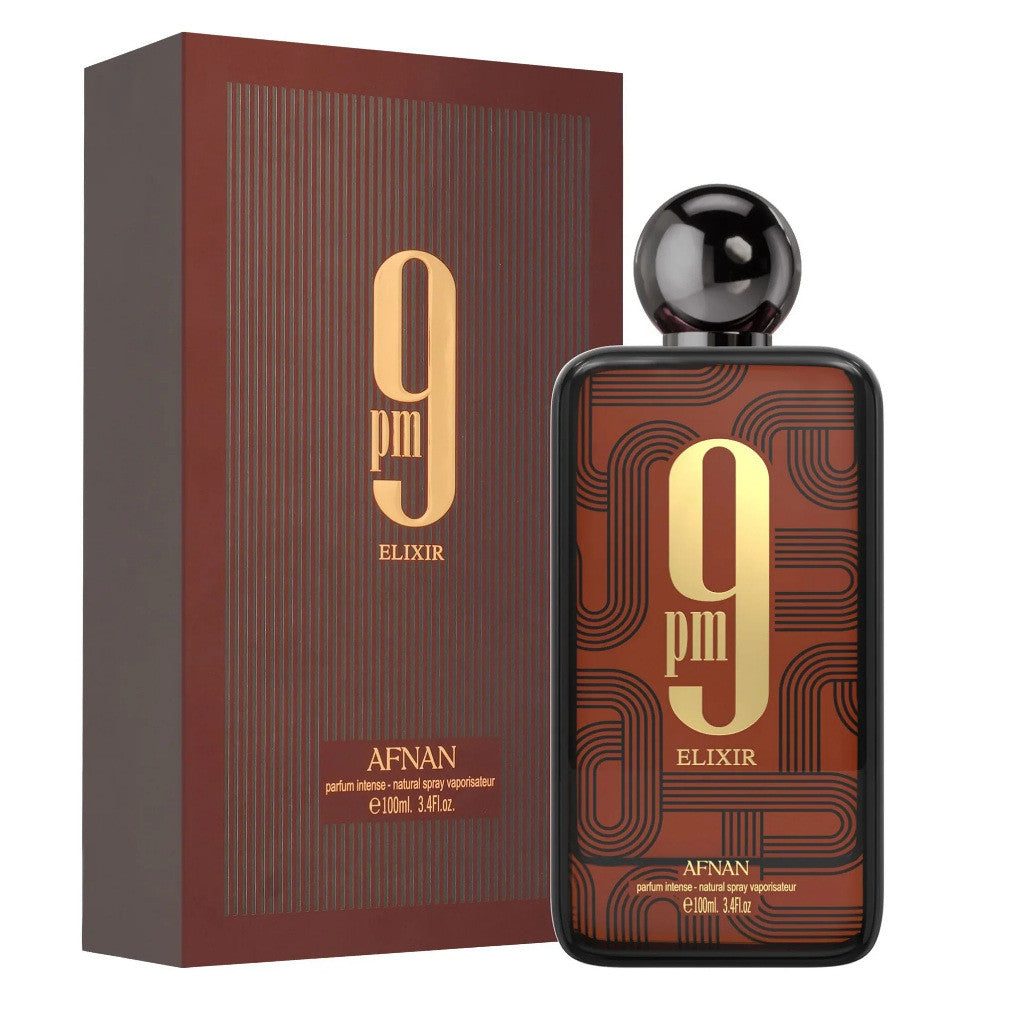 % Afnan 9PM EDP / Rebel / Elixir Parfum Intense 100ml for Men & Women