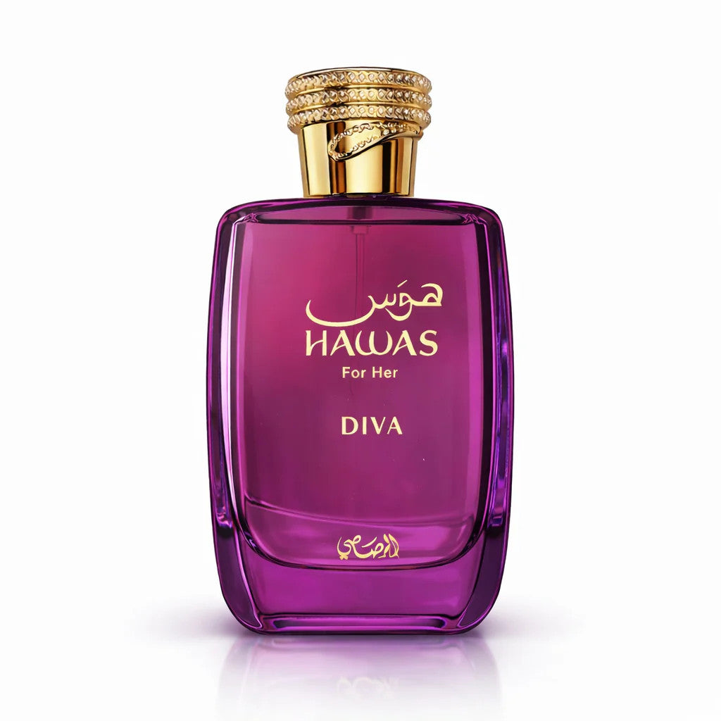 Original Hawas Edition Ice/Fire/Black/Kobra/Malibu/London/Verde/Elixir/Tropical/Atlantis/Diva/Eclat 100ml By Rasasi