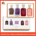 % Kayali 4in1 Vanilla Obsessions EDP Gift Set 4x30ml (White Box)
