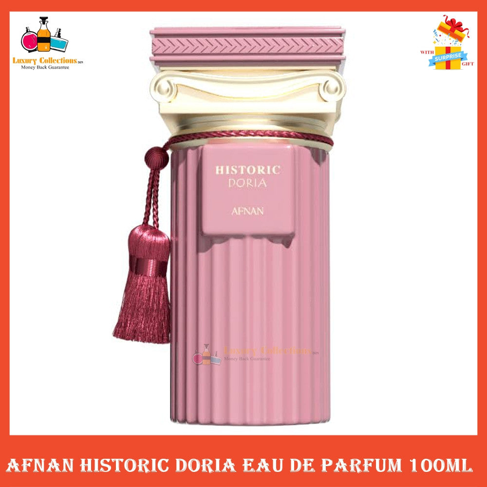 % Afnan Historic Doria Eau de Parfum 100ml for Him & Her