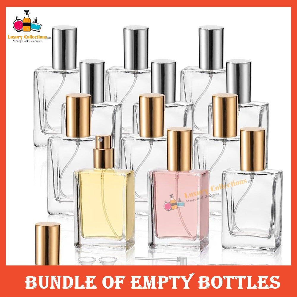 % Bundle of Empty Bottles [Ship Within 24 Hours]