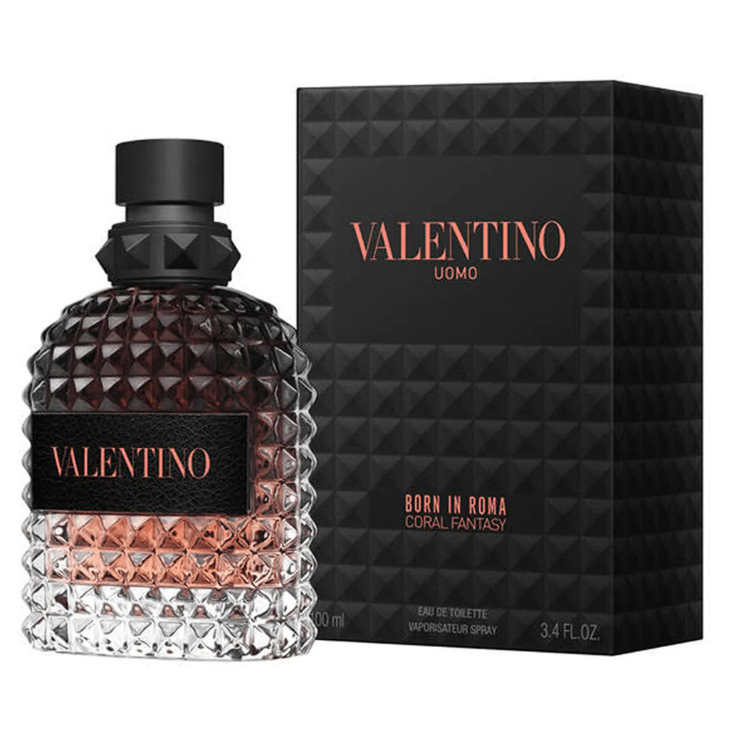 % Uomo Born In Roma Coral Fantasy EDT 100ml Perfume for Men