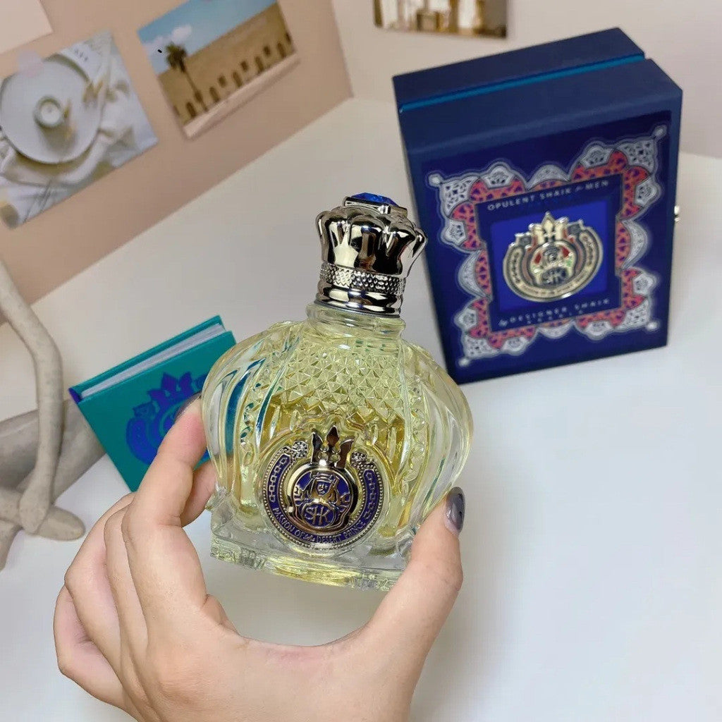 % Opulent Shaik Classic No 77 for Men Sapphire Parfum 100ml