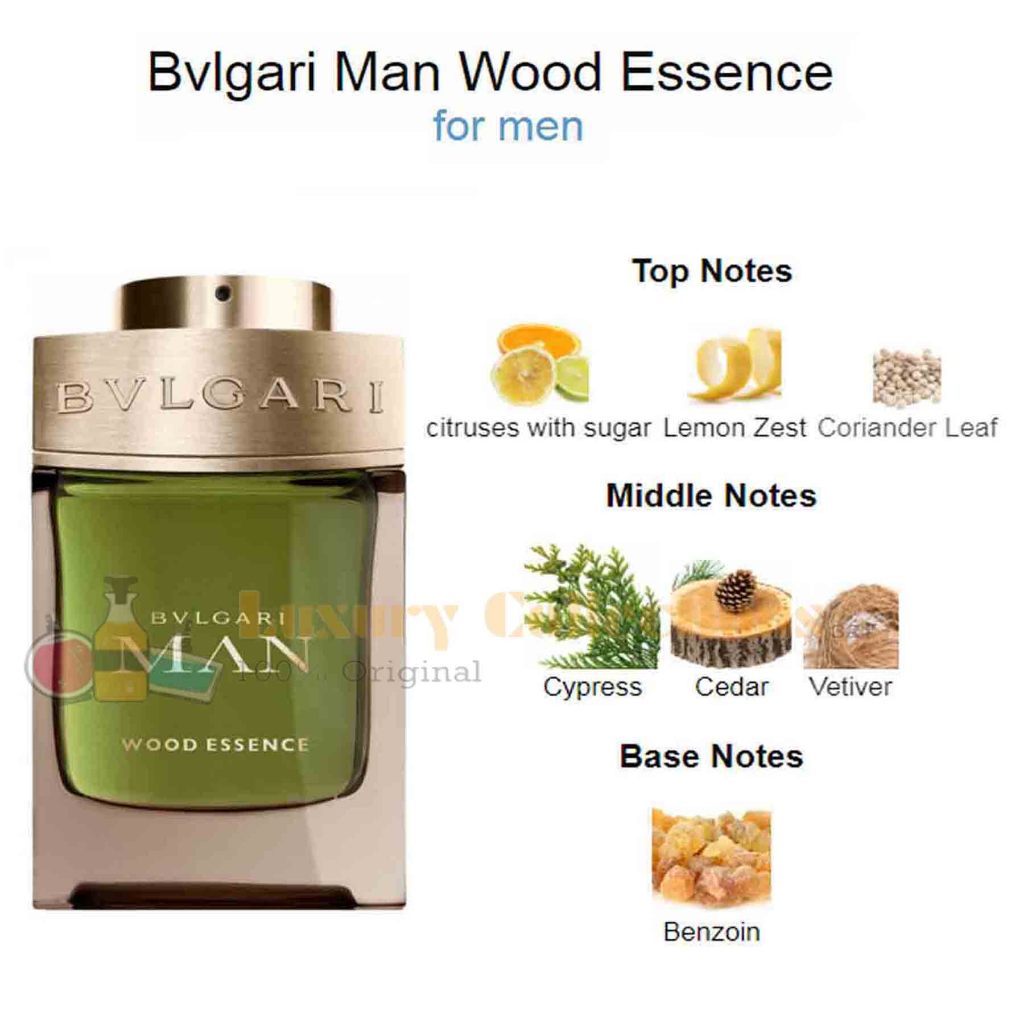 % BvI Man Wood Essence Eau de Parfum 100ml