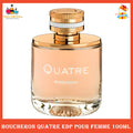 % Boucheron Quatre Eau de Parfum Pour Femme 100ml for Women