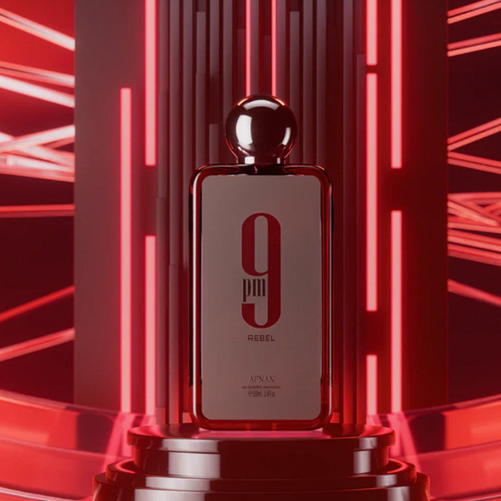 % Afnan 9pm Rebel Eau de Parfum 100ml for Men & Women