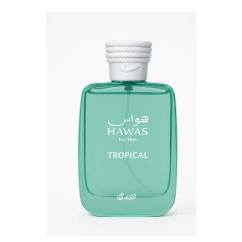 Original Hawas Edition Ice/Fire/Black/Kobra/Malibu/London/Verde/Elixir/Tropical/Atlantis/Diva/Eclat 100ml By Rasasi