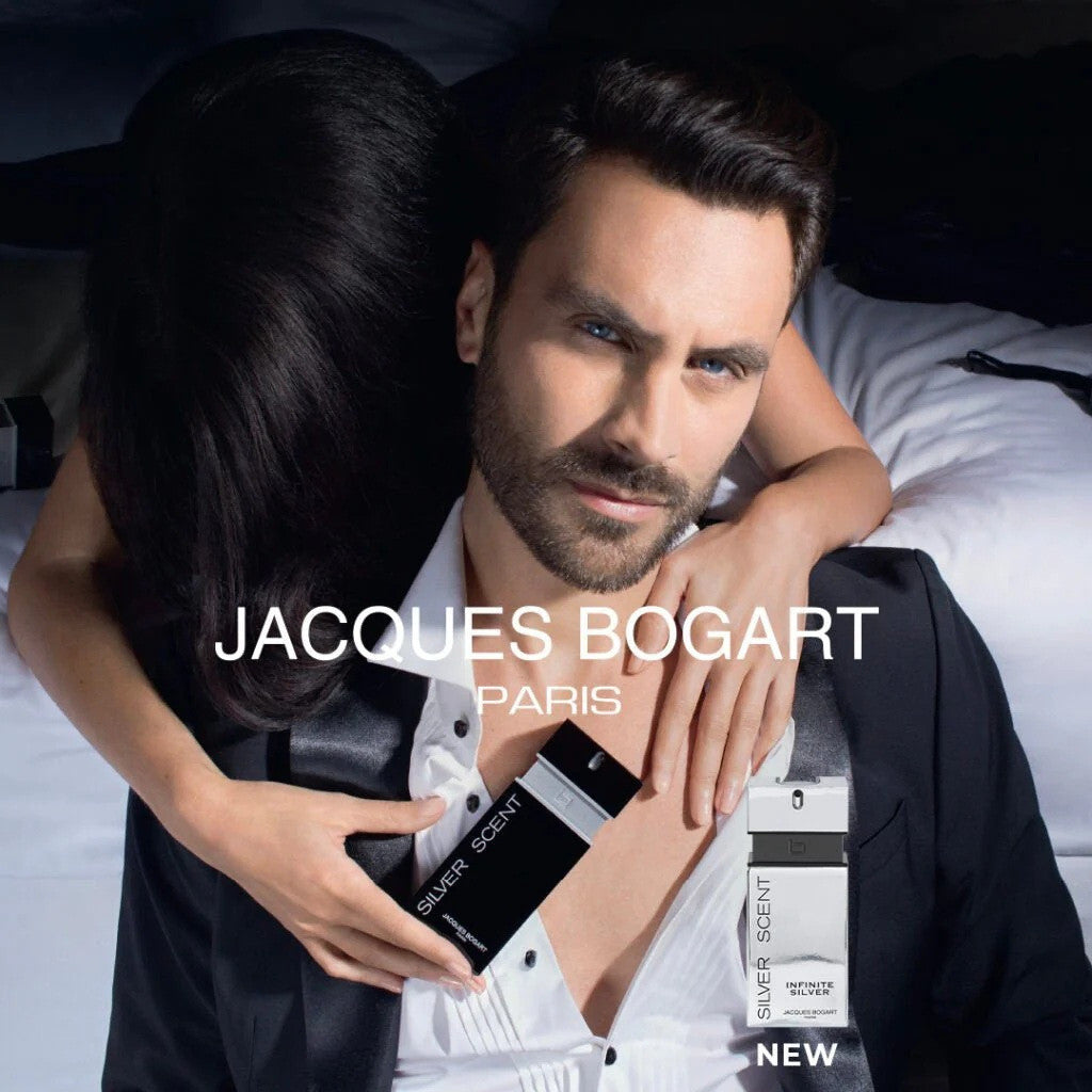 % Jacques Bogart Silver Scent EDT 100ml Perfume for Men