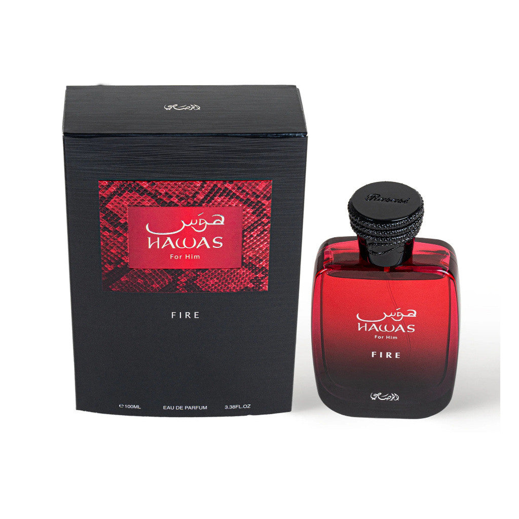 % Rasasi Hawas Fire for Him Eau de Parfum 100ml