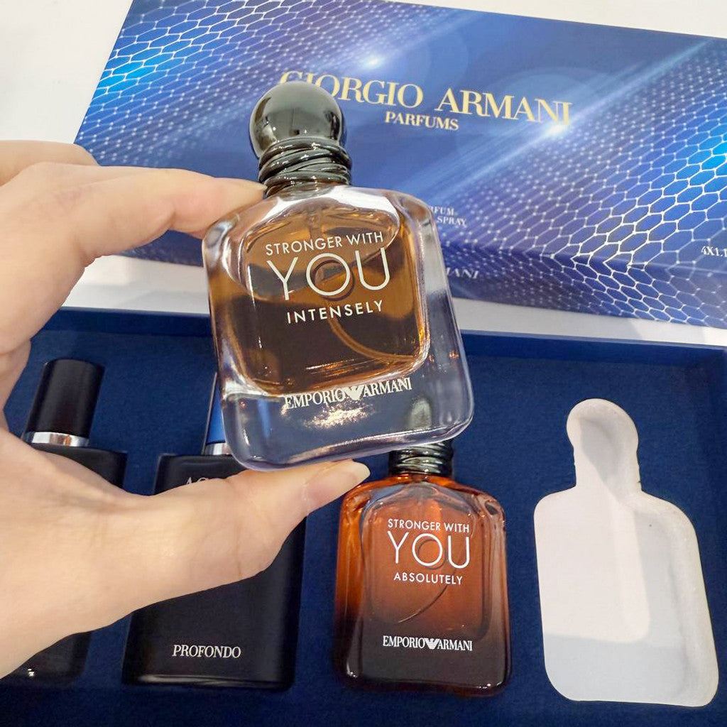 % Ernami Parfums EDP 4in1 Perfume Gift Set 4x35ml (Blue Box)
