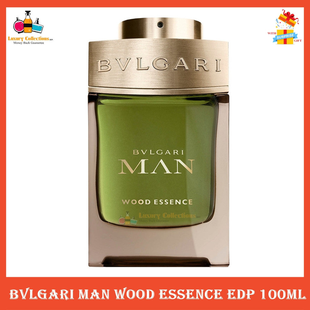 % BvI Man Wood Essence Eau de Parfum 100ml