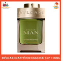 % BvI Man Wood Essence Eau de Parfum 100ml