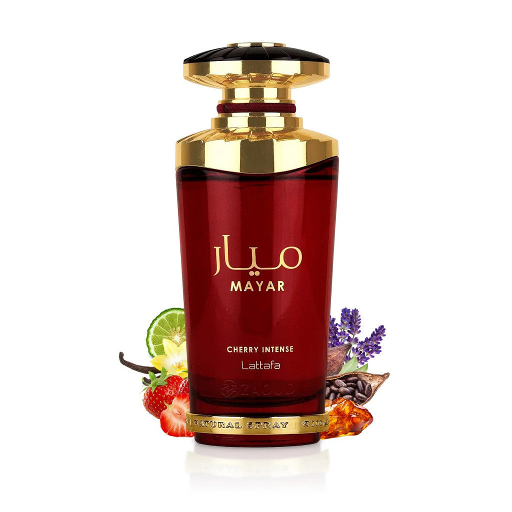 % Lattafa Mayar Cherry Intense Eau de Parfum 100ml for Unisex