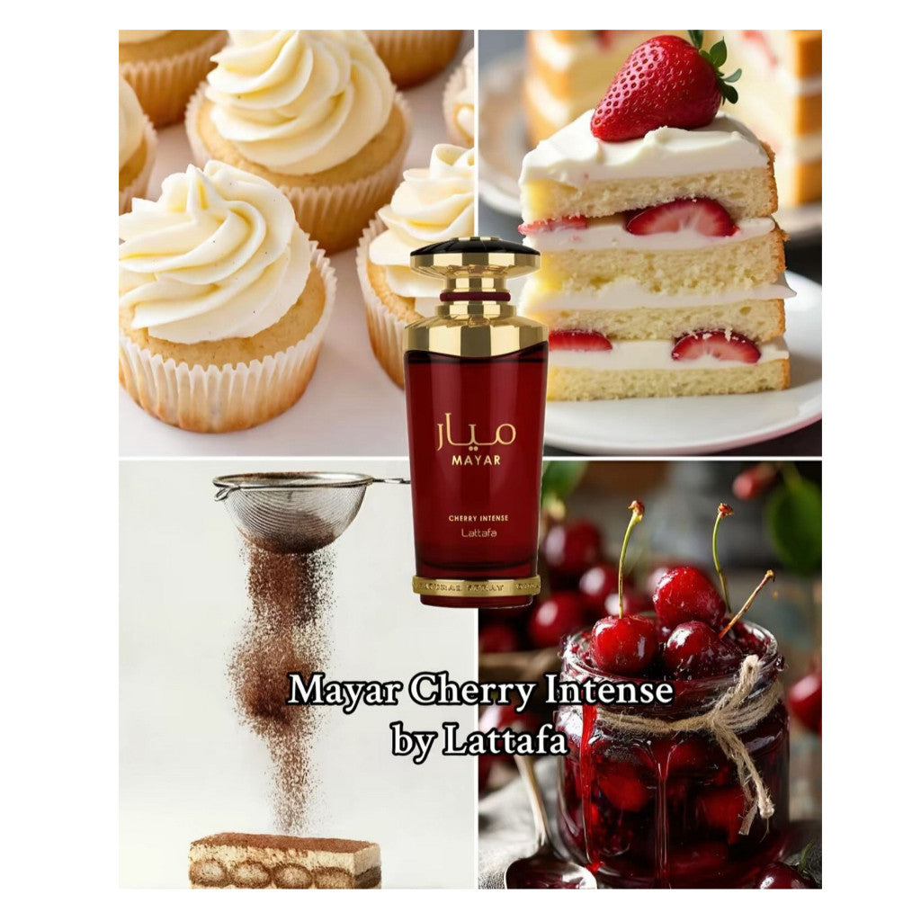 % Lattafa Mayar Cherry Intense Eau de Parfum 100ml for Unisex